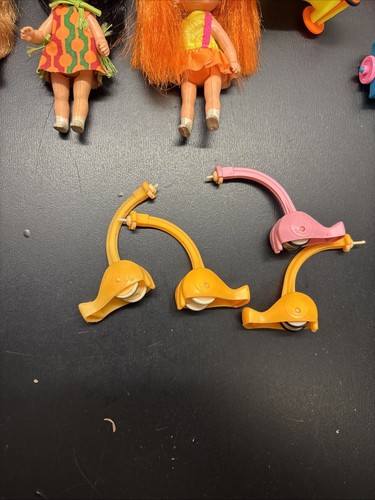 VTG 60s Mattel Liddle Kiddles Trikediddle Skediddle Doll Lot - Picture 7 of 7