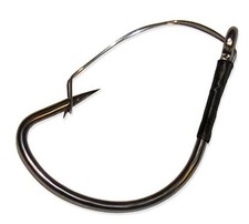 Harmony Fishing - Razor Series Wacky Weedless WG Hooks - The Size 1 (10 Pack)