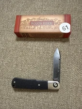 Rough Ryder Slip Joint Folding Knife 2.75" Stainless Steel Blade G10 RR2677