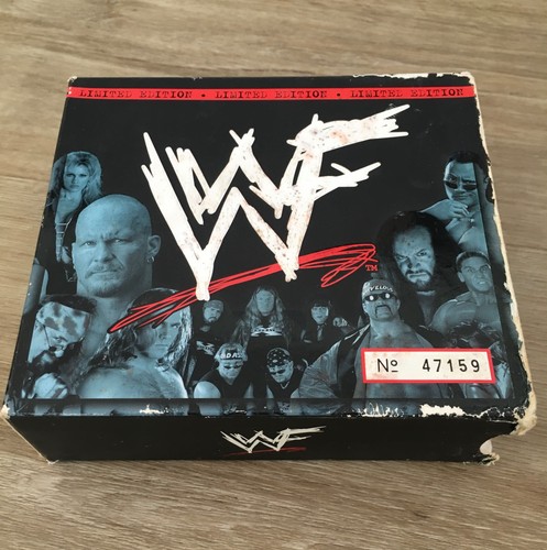 Vintage WWF 1995 The Music 4x CD Set Ltd Edition W/ stickers Attitude Era Themes - Picture 9 of 11