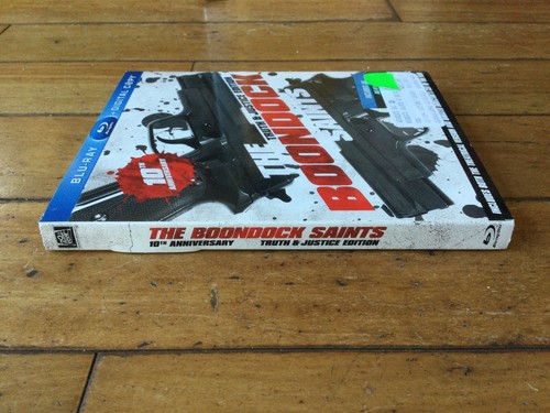 The Boondock Saints Blu Ray 2 Disc Set Truth Justice Edition W/Slipcover New - Picture 3 of 6