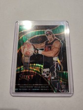 Hollywood Hulk Hogan Ringside Green Flash Prizm 2024 Panini Select