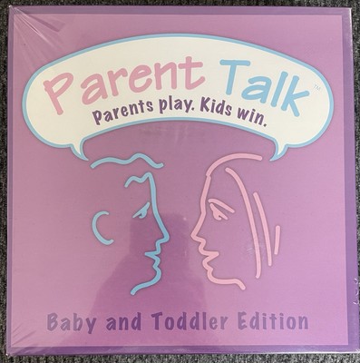   NEW Parent Talk Parents Play Kids Win Baby And Toddler Edition Board Game 
