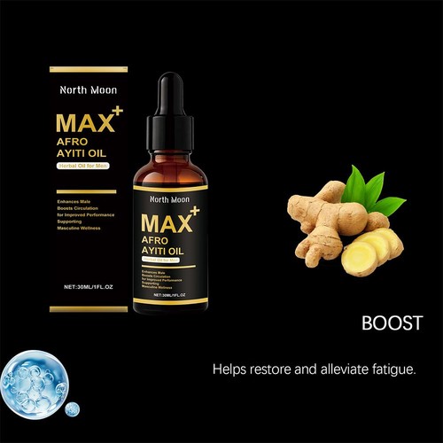 3X Max+ Afro AyitiOil HerbalOil for ManEnhances Male BoostsCirculation HO T - Picture 13 of 14