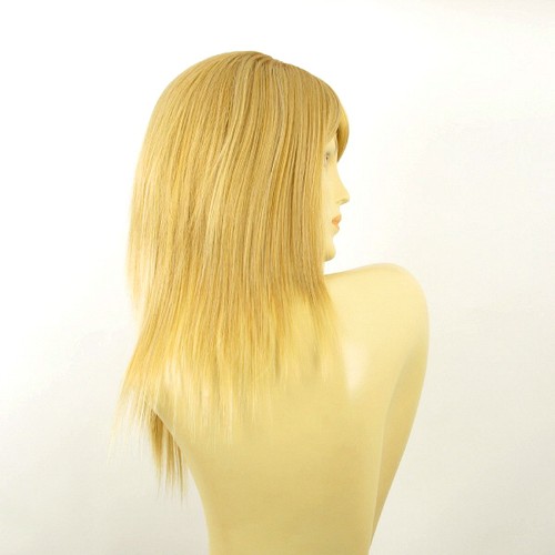 Perruque femme mi-longue blond clair doré RAPHAELLA LG26 - Imagen 7 de 8