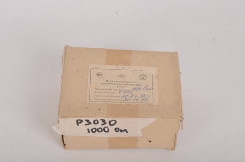 1 kOhm 0,002% P3030 Standard Widerstand Widerstand - Bild 2 von 2