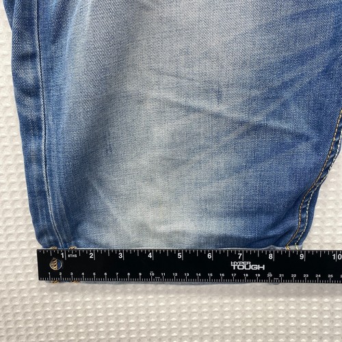 Yesir Womens Shorts Jeans Knee Cuffed SZ 36 Waist - Picture 5 of 10