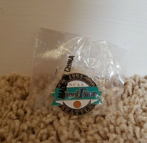 Vintage - 1995 NCAA FINAL FOUR TURNIER SEATTLE PIN - Sealed Package - Bild 1 von 2