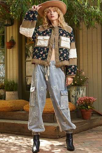 POL - BOUTIQUE BOHO STYLE WOMEN'S PATCHWORK - RANDOM PULLS #49