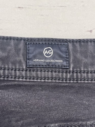 Adriano Goldschmied The Graduate Tailored Leg Navy Blue Jeans Pants Mens 33x33 - Picture 8 of 10