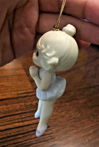 VTG Precious Moments Ornament 1986 " Keep Me On My Toes" 102423 Ballet Dancer - Picture 2 of 8