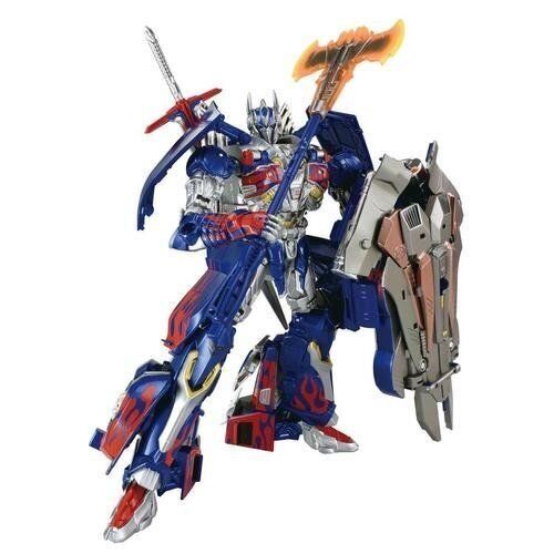 Takara TOMY Transformers MV5 The Last Knight Leader Class TLK-15 Optimus Prime - Picture 4 of 5