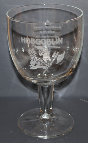 HOBGOBLIN HOBGOBLET HALF PINT STEMMED GLASS HEIGHT 6¼ INCHES (16CM)