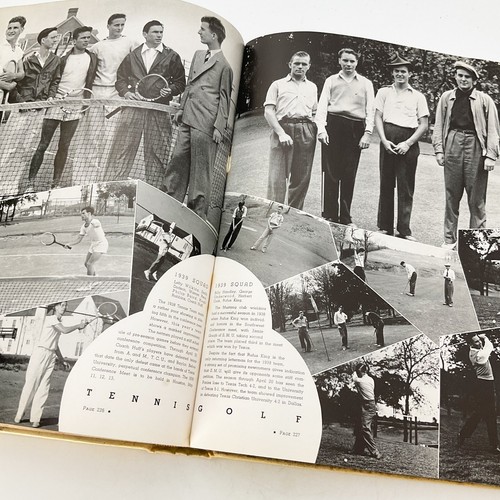 1939 Southern Methodist University Yearbook Rotunda Annual Alumni Photos - Imagen 11 de 21