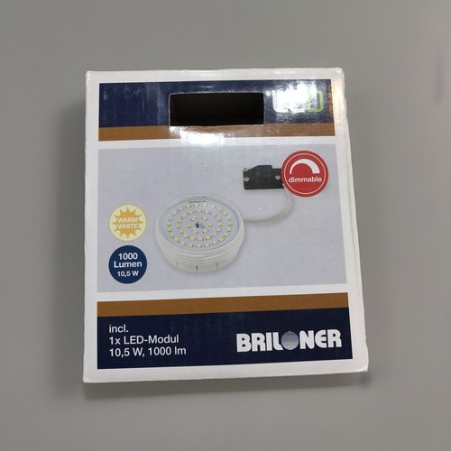 Briloner LED Ersatzmodul für Einbauleuchten 10,5W 1000lm 3000K Warmweiß Dimmbar - Bild 2 von 4