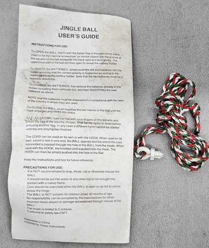 Jingle Ball The Musical Ball WM Italien 90" Nationalhymnen - Bild 5 von 14