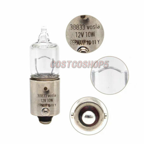 2pcs 38833 Vosla H10W Halogen Lamp BA9s bulb 12V 10W lamp light NEW - Picture 2 of 4