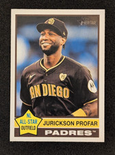 2025 Topps Heritage Baseball #370 Jurickson Profar San Diego Padres