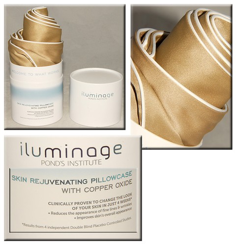 iluminage - LUXURIOUS Skin Rejuvenating PILLOWCASE w/ COPPER OXIDE *BRAND NEW - Photo 1 sur 4