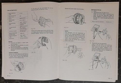 Manual de servicio de taller Suzuki Alto - diciembre 1980 - Imagen 8 de 8