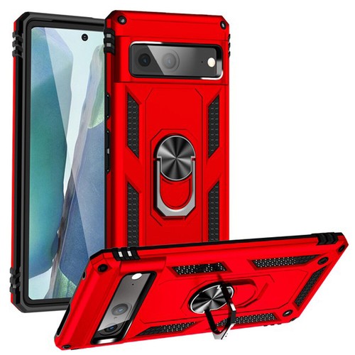 for Google Pixel 7/ 7 Pro 2022 Case Impact Armor Ring Stand Hybrid Cover+Prytool - Picture 4 of 7