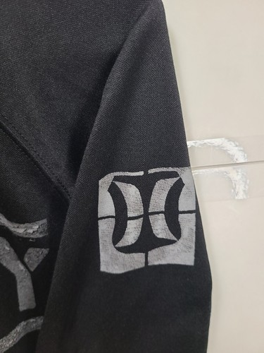 Hurley Mens Black Double Zip Jacket Full Zip Pocketed sz Large L - Picture 4 of 8