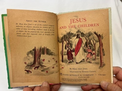 2 Books JESUS & THE CHILDREN &BIBLE STORIES FOR LITTLE CHILDREN Mary Alice Jones - Bild 9 von 12