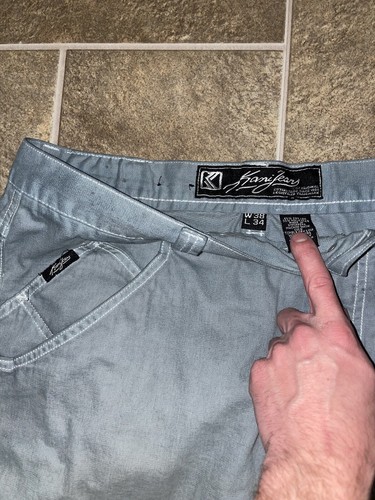 Vintage Y2k Kani Jeans Men’s Size 38 X 34 JNCO Southpole Baggy Wide Style - Picture 4 of 6