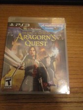 PS3 LOTR Aragorn's Quest (Sony Playstation 3) NEW Free Shipping