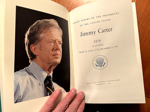 PUBLIC PAPERS OF THE PRESIDENTS JIMMY CARTER ALL BUT TWO VOLUMES - Imagen 3 de 8