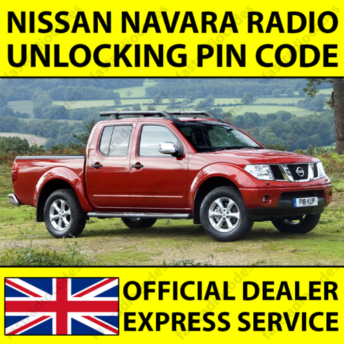 ✅NISSAN NAVARA CAR RADIO NAVIGATION UNLOCKING PIN CODE DECODE FAST & RELIABLE✅ - Picture 1 of 5
