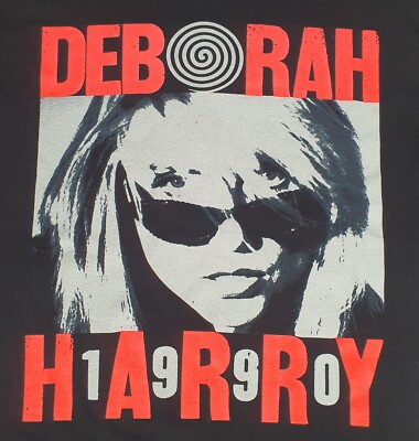 1990 DEBORAH HARRY Def Dumb & Blonde Tour Blondie punk 90s T