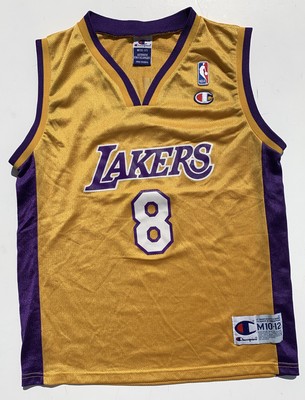 Vintage 1990’s Kobe Bryant LA Lakers #8 Champion Jersey Size Youth 10-12 | eBay Vintage 1990’s Kobe Bryant LA Lakers #8 Champion Jersey Size Youth 10-12 | eBay