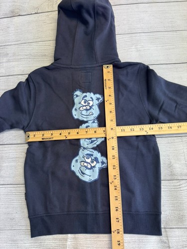Vans Sweatshirt Kids Youth Boys 5T New Dizzy Bear Full Zip Skateboard Hoodie - Picture 5 of 5