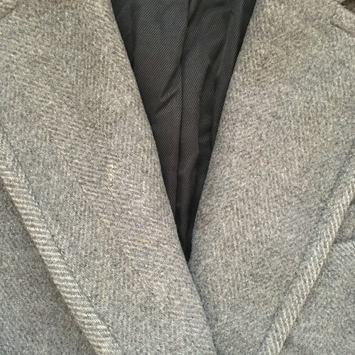 Isabel Marant für H&M Damen-Wollmischung grau zweireihiger Mantel Größe 2 - Bild 10 von 10