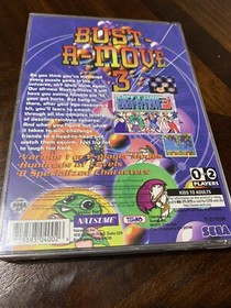 Bust-A-Move 3 (Sega Saturn, 1998) Case Manual