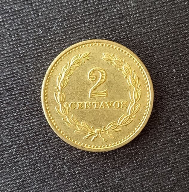Münze El Salvador 2 Centavos 1974 Münze El Salvador 2 Centavos 1974