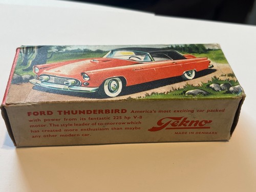 Original Tekno Ford Thunderbird #809, NM in Green with original box - Picture 9 of 15