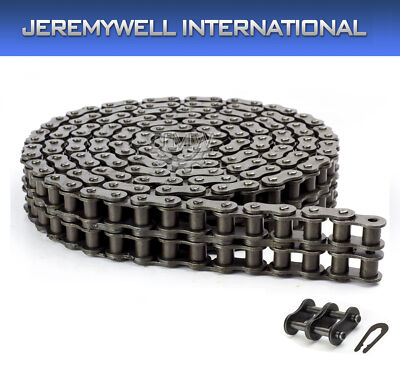 35-3 Roller Chain for Sprocke 10 Feet with 1 Connecting Link Drive Chain