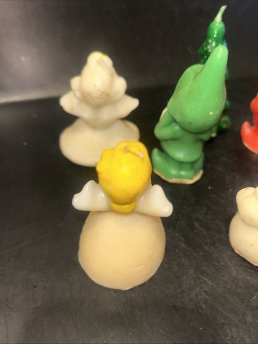 Set of 9 Christmas 1950s Gurley Candles 3” Tall - Picture 8 of 15