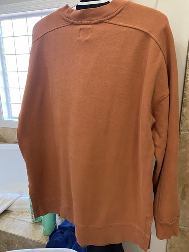 Gap Damen Medium Tall Pullover Tunika Stehkragen Schlitz Seiten Kupfer Farbe - Bild 7 von 14
