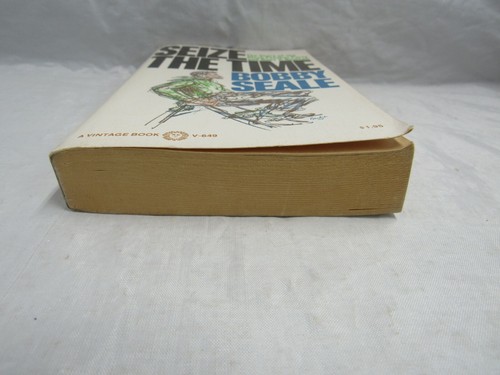 SEIZE THE TIME BOBBY SEALE VINTAGE BUCH ERSTE AUSGABE 1970 BLACK PANTHER PARTY - Bild 4 von 5