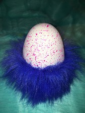 Nest Bed For Hatchimals or POMSIES Fuzzy Royal Blue Great for Christmas