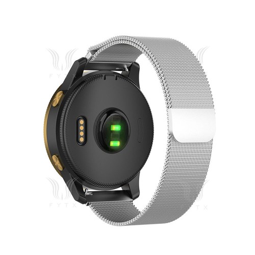 For Garmin Vivoactive 5 4 4S 3 Forerunner 265 255 Milanese Loop Strap watch band - Picture 7 of 28