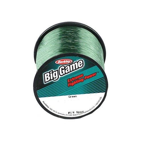 BERKLEY TRILENE BIG GAME MONOFILAMENT NYLON PESCA CARPFISHING TRAINA SPINNING - Immagine 3 di 3