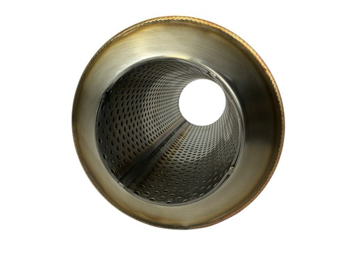 R-Series Resonator 12" Muffler Stainless Steel Universal 3" Inlet & 3" Outlet - Picture 7 of 11