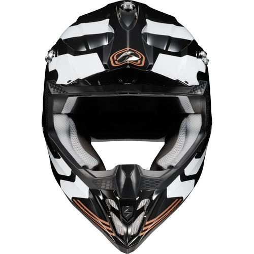 Casco de moto de cross Scorpion Exo-VX-16 para adultos formato dorado - mediano 75-2149M - Imagen 4 de 5