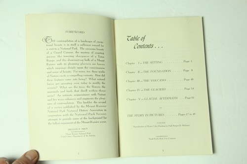 1952 The Story of Mount Rainier C. Brockman Behind The Scenery Howard Stagner - Picture 4 of 12