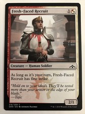 MTG Guilds of Ravnica Fresh-Faced Recruit 216/259 NM