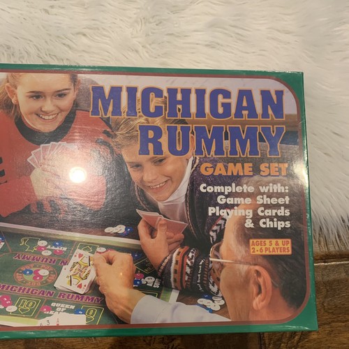 Juego Vintage Michigan Rummy 1999 Juegos Fundex Nuevo Precintado - Imagen 2 de 4
